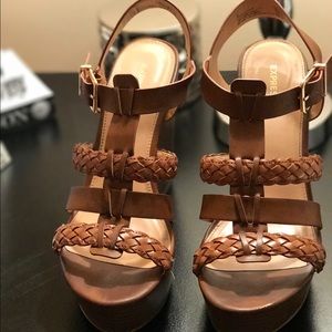Express wedges sandals