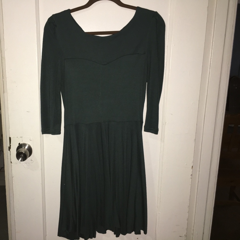 Forest Green Dress