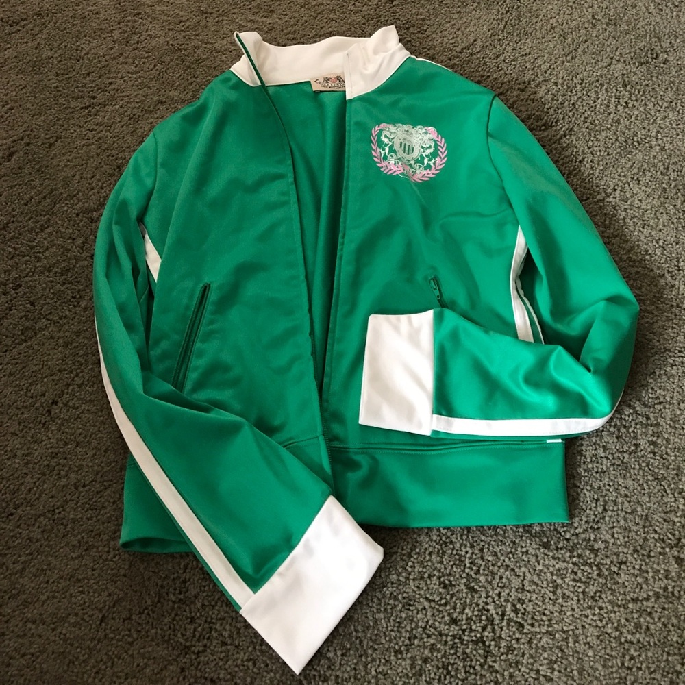 Juicy Couture Green Track Jacket