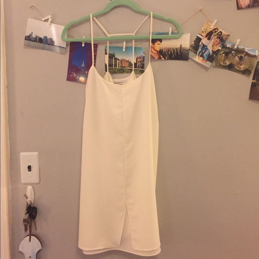 White dress