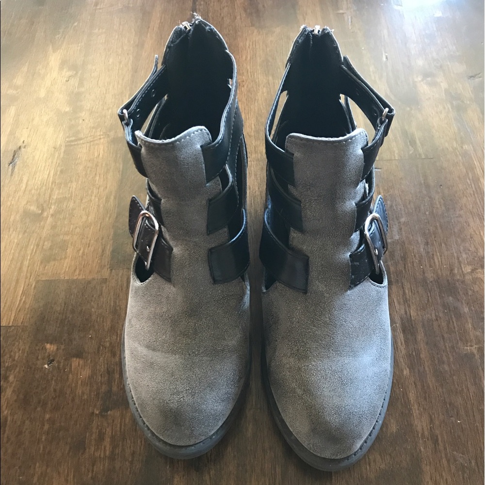 Peekaboo Ankle Booties