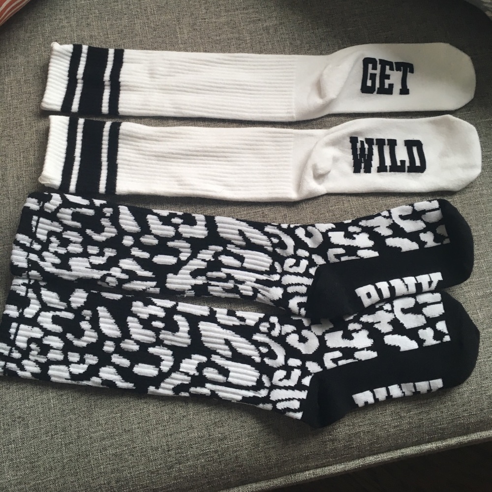 Victoria's Secret calf length socks