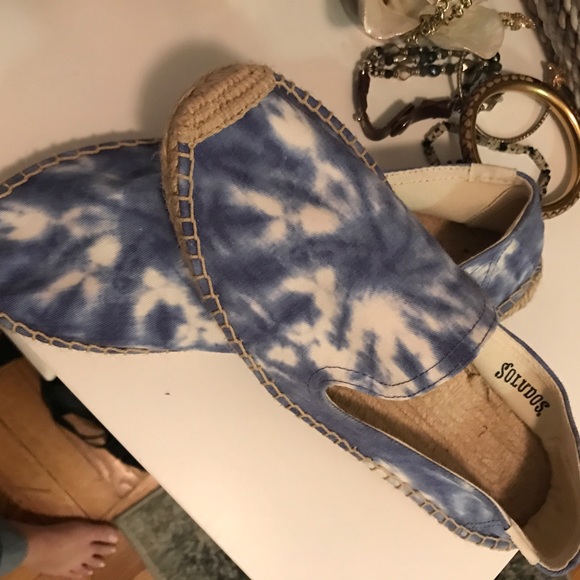 Soludos Shoes - Tye Dye soludo slides