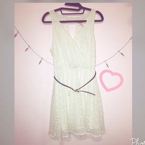 💕NEW Surplice Dress with Belt