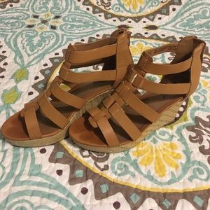 Camel colored Wedges