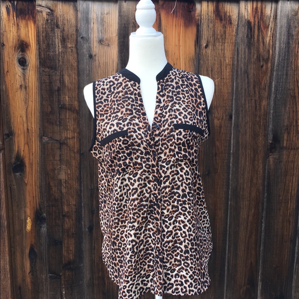 Jaguar Print Blouse