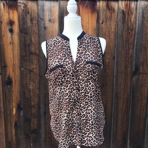 Jaguar Print Blouse