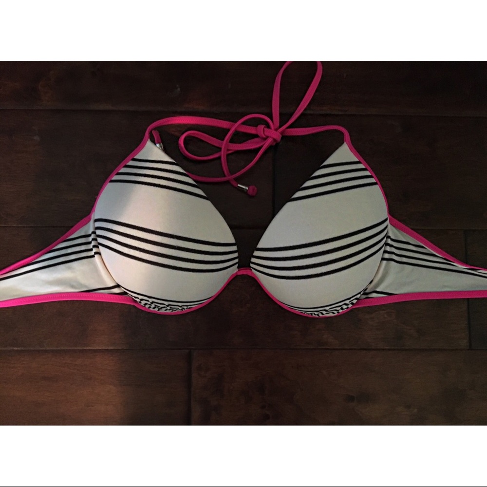 PINK by VS - Push Up Striped