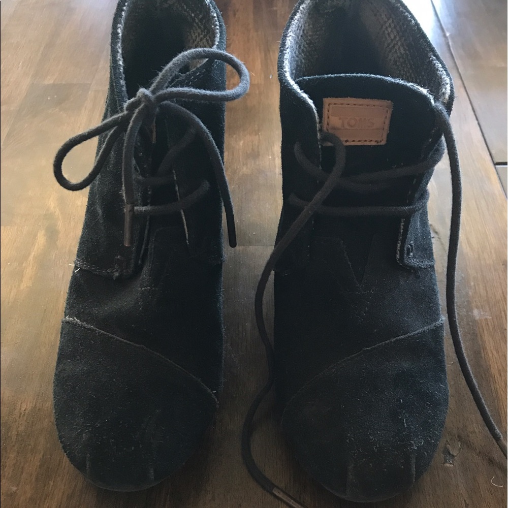 Toms High Heel Ankle Booties