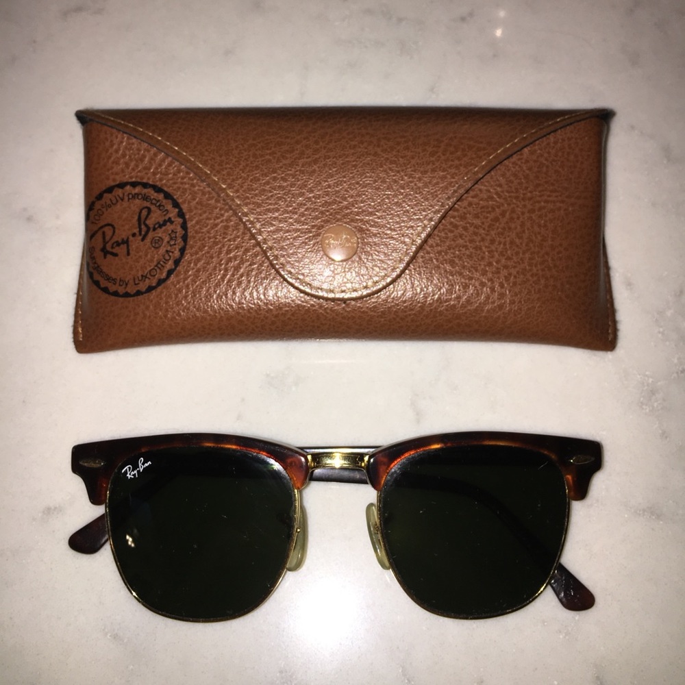 Tortious Shell ClubMaster RayBans