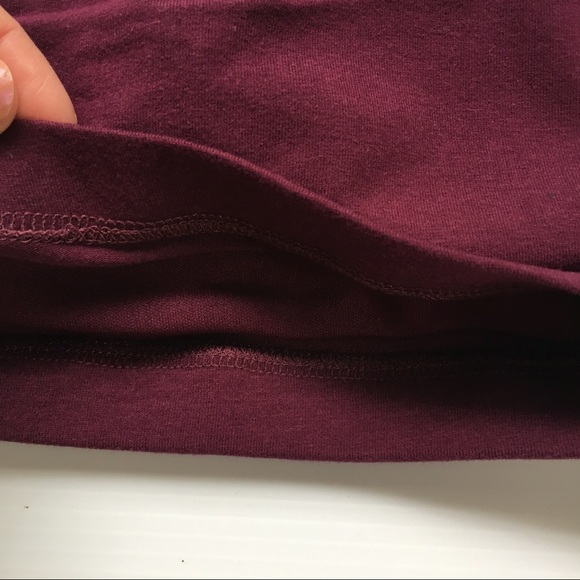 LAST TWO NWOT Wine Strappy Criss Cross Caged Bra Crop Top - Picture 6 of 7