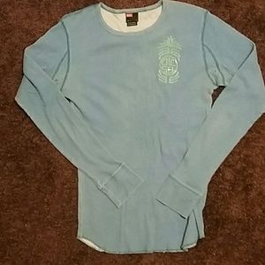 Long sleeve cotton knit