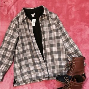 NWT L.L. Bean fleece flannel