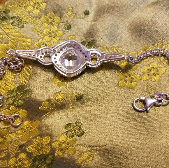 **SUPER SALES**WHITE SAPPHIRE BRACELET - Picture 2 of 4