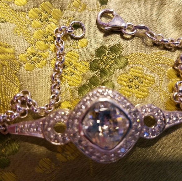 **SUPER SALES**WHITE SAPPHIRE BRACELET - Picture 3 of 4