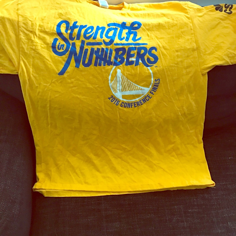 Golden state Warriors Strength in Numbers T-Shirt