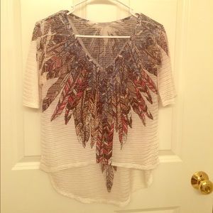 NWOT Charlotte Russe hi lo shirt