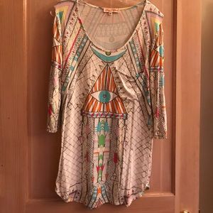 Mara Hoffman long sleeve dress