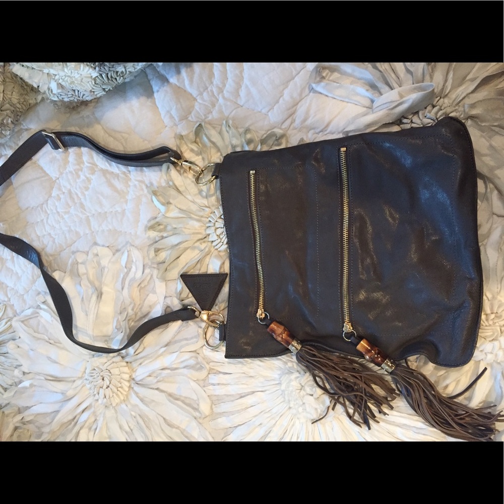 Sorial Leather Cross-body Purse