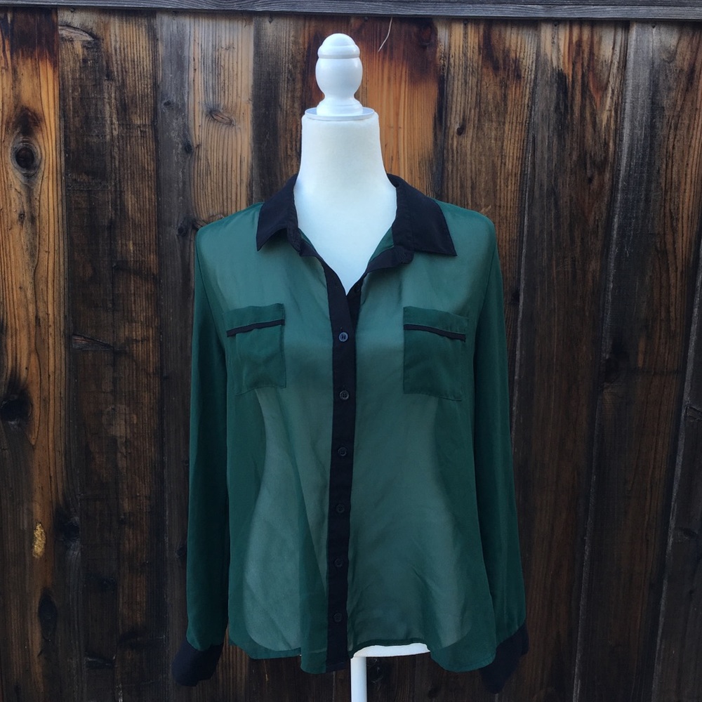 Emerald Green Blouse
