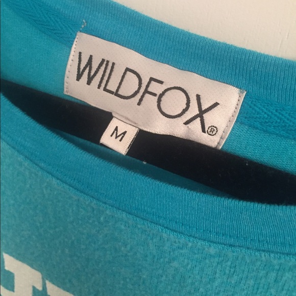 NWOT Wildfox Hell No Cardio Sweatshirt - Picture 2 of 3