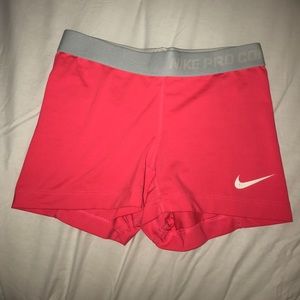 Neon Pink Nike Pro Spandex