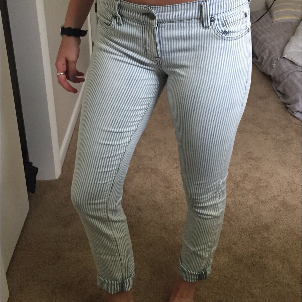 Anthropologie Level 99 Lily skinny straight pants