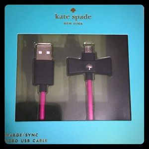 Kate Spade micro-USB charger