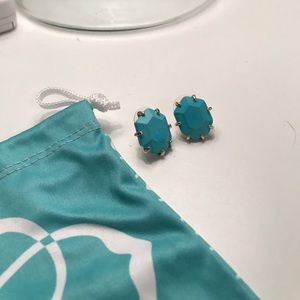 Kendra Scott turquoise morgan studs