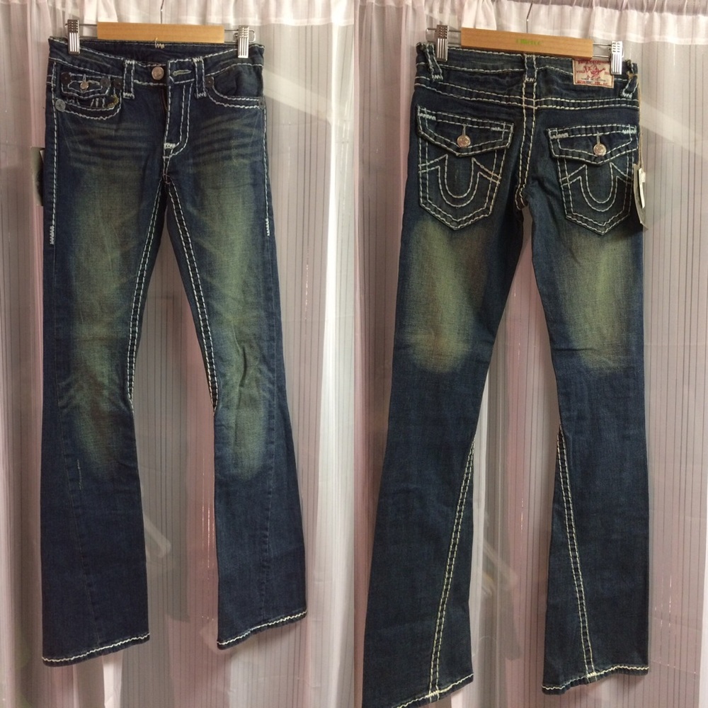 True Religion Joey Big T jeans sz 25