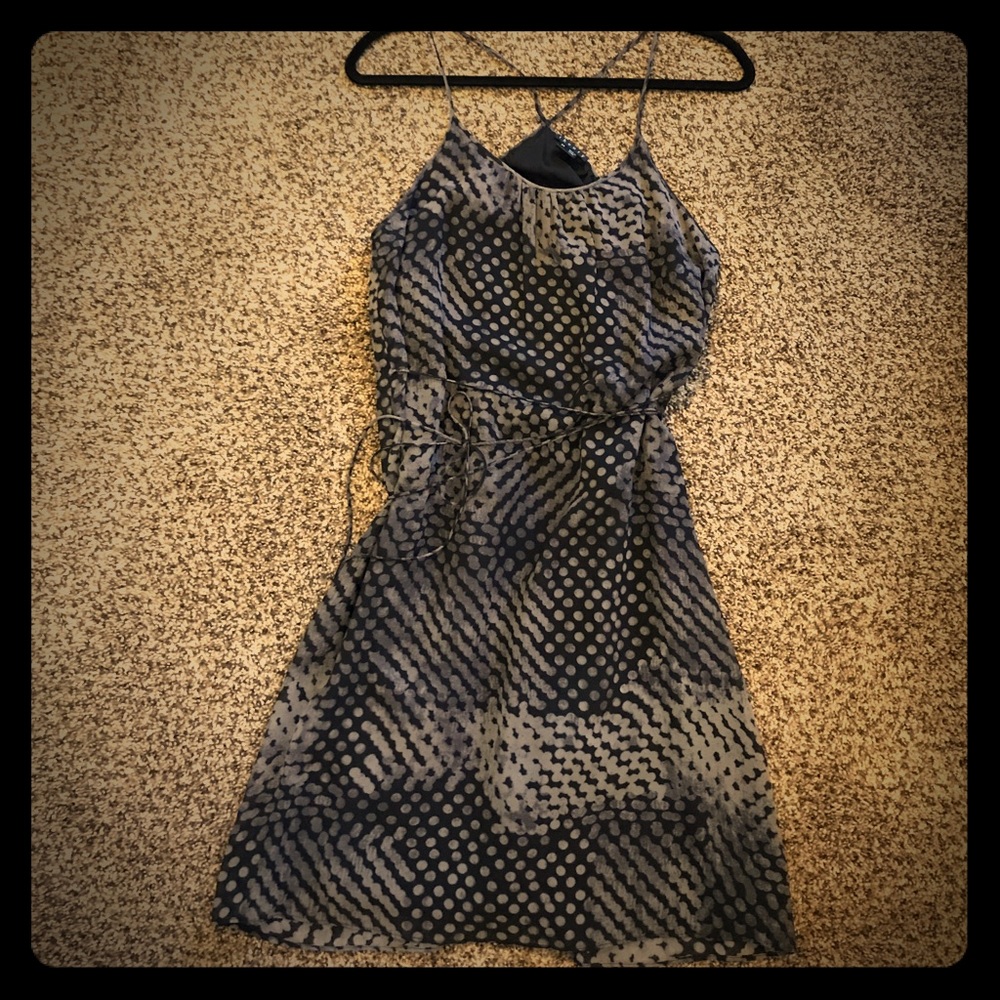 Theory Shiramin Silk Dress