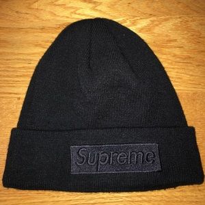 Supreme Box Logo Beanie Black Rare
