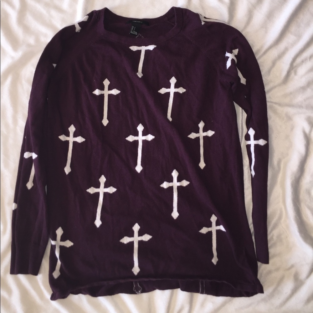 Forever 21 Cross Shirt