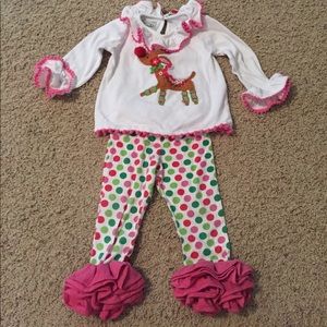 Mud Pie Christmas outfit