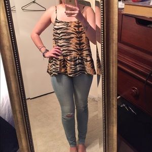 Tiger Print Tank