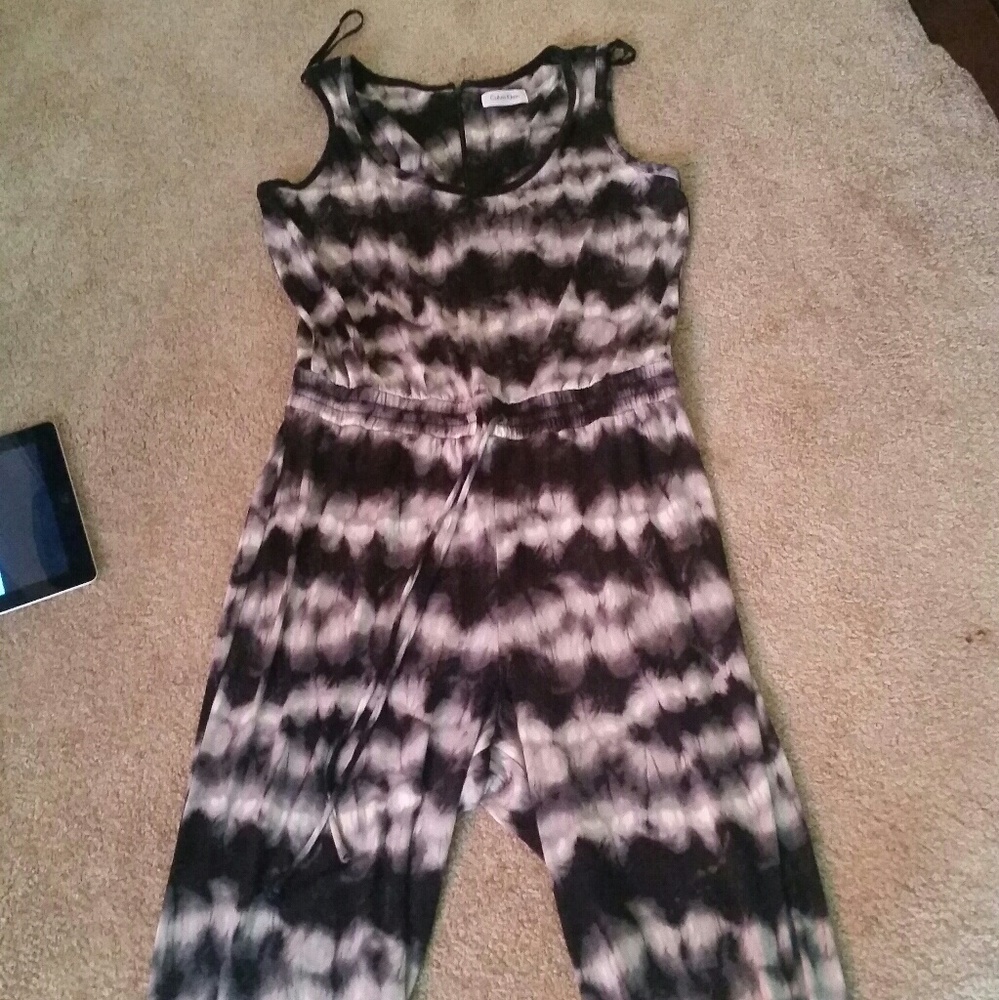 Calvin Klein  tie-dye jumpsuit