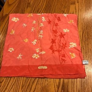 100%silk Salvatore Ferragamo scarf, never worn