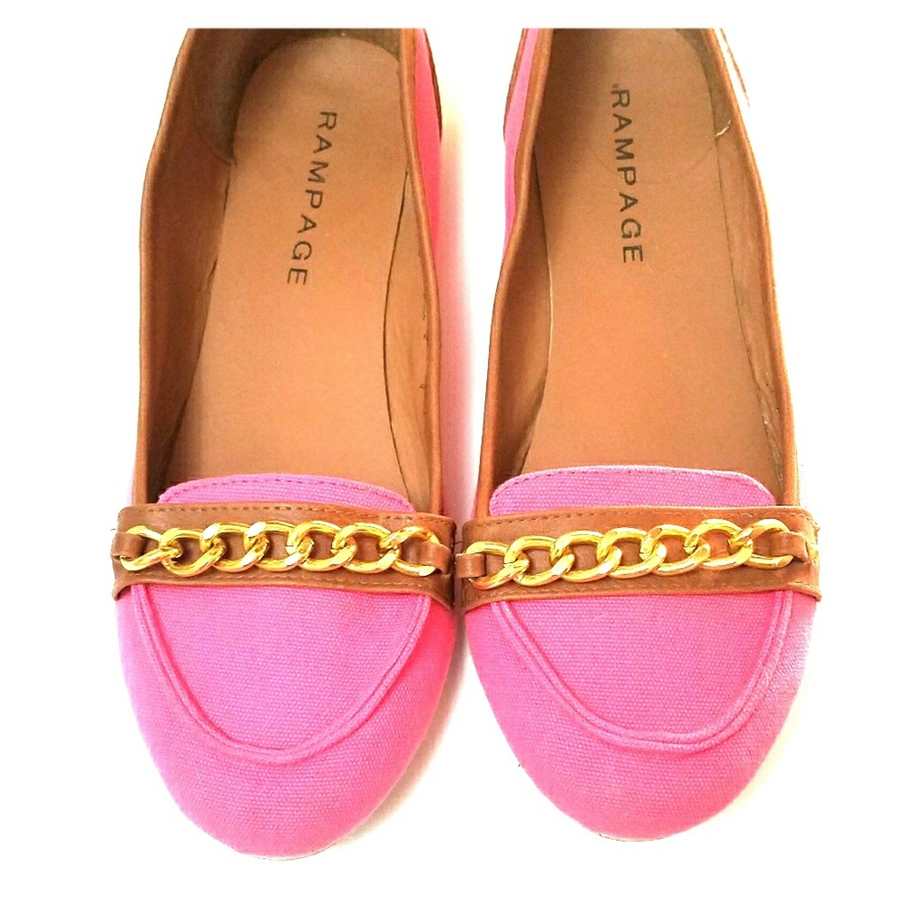 Hot Pink Loafers