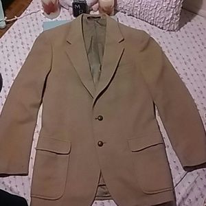 Camel hair "professor"coat!