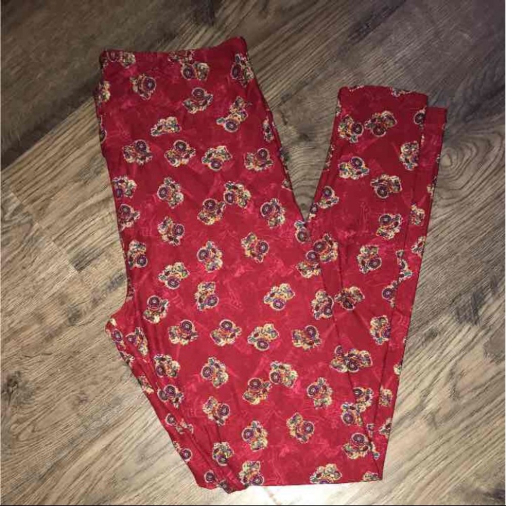 TC brand new floral camera leggings