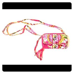 Vera Bradley All In One Crossbody in Clementine