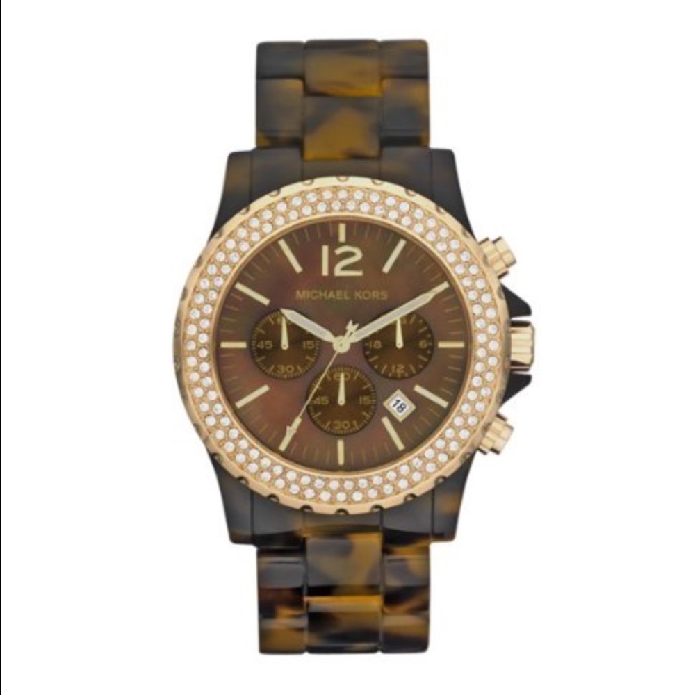 Michael Kors Women's MK5557 Madison Tortoise Watch