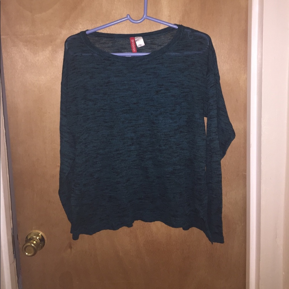 Teal Long Sleeved Light Sweater✨