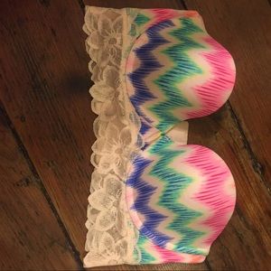 Victoria's Secret 34C Ikat Strapless Bra