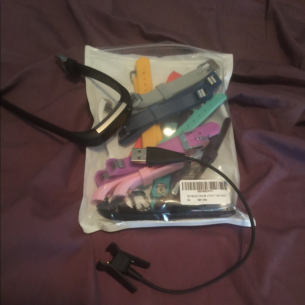 Fitbit Alta with 13 bands