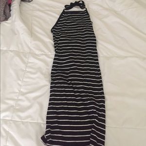 Casual halter dress