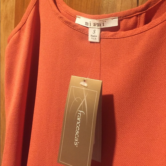 Francesca's Rust summer tank - Picture 4 of 4