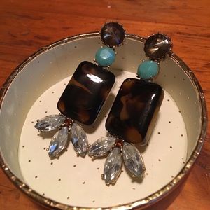 J.Crew Tortoise Shell Earrings