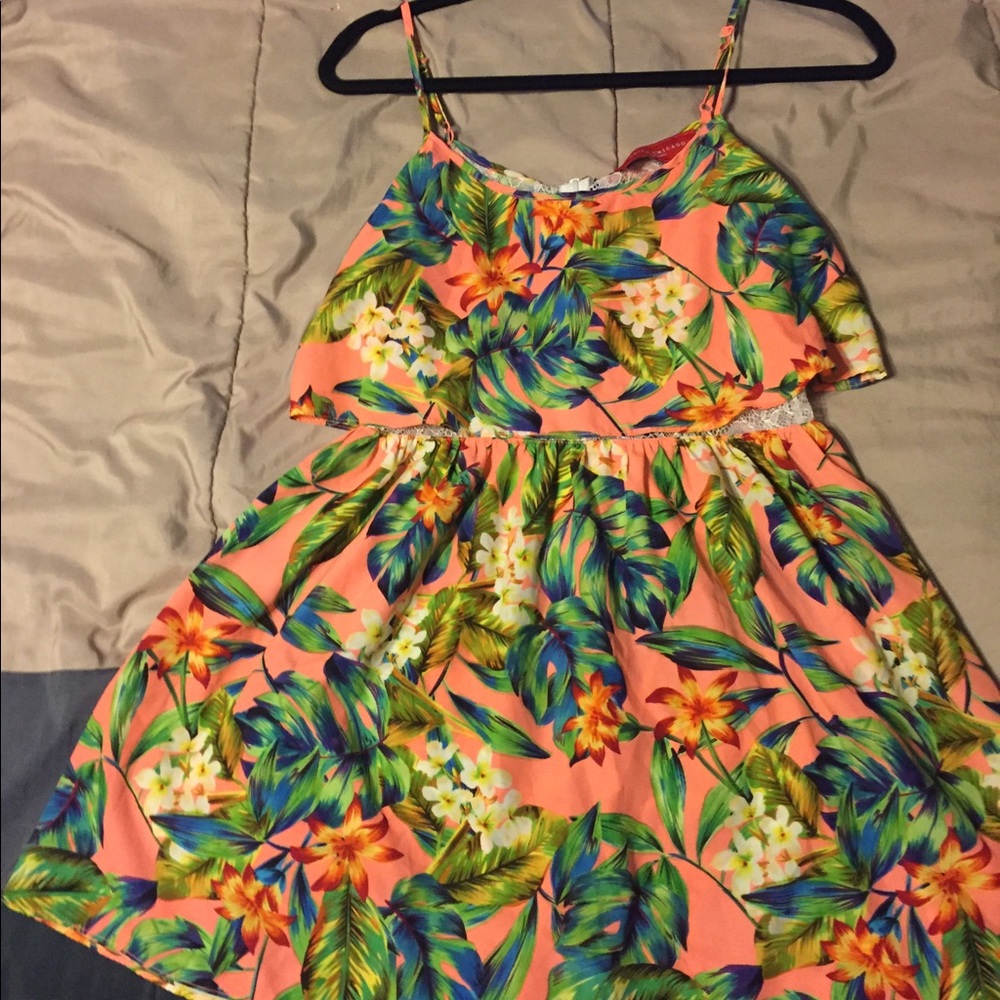 Akira Chicago floral dress