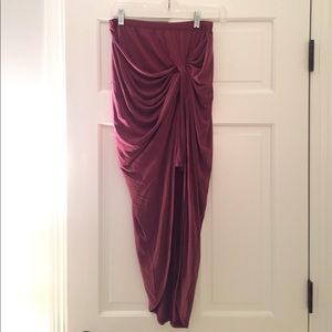 Francesca's Maxi wrap skirt